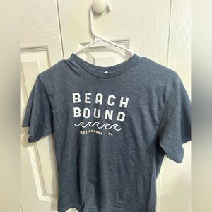 Beach Bound Gray T-Shirt